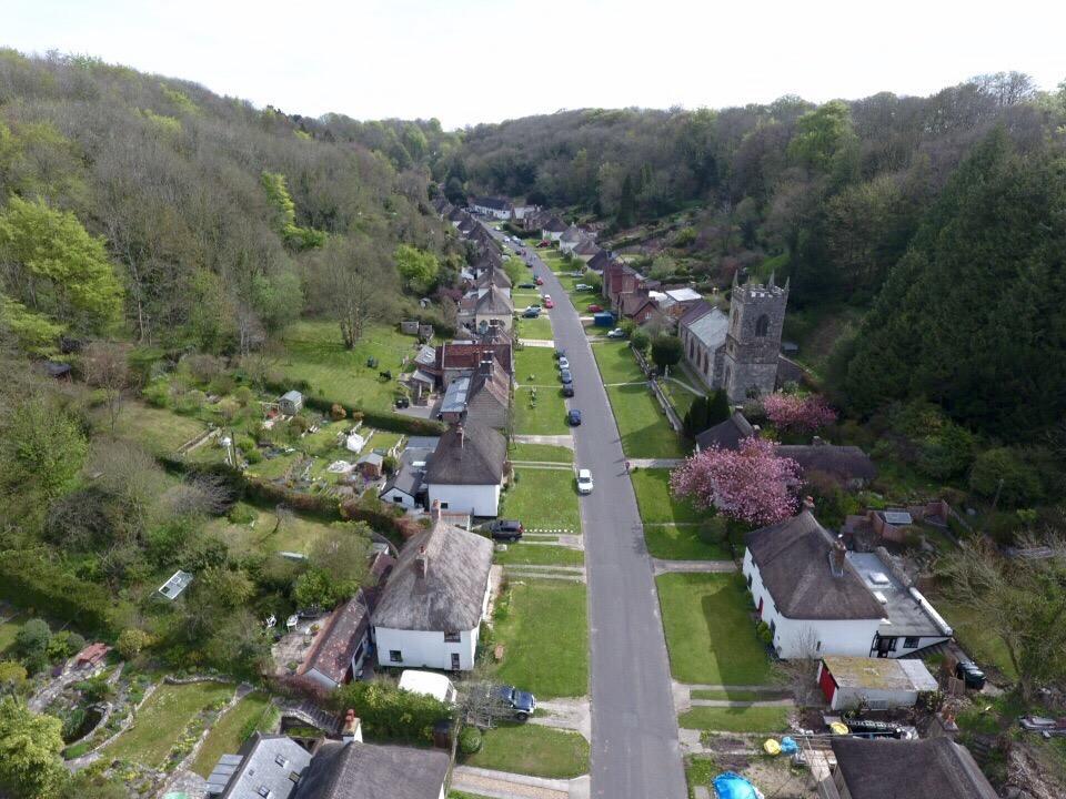 Hambro Arms Hotel Milton Abbas ภายนอก รูปภาพ